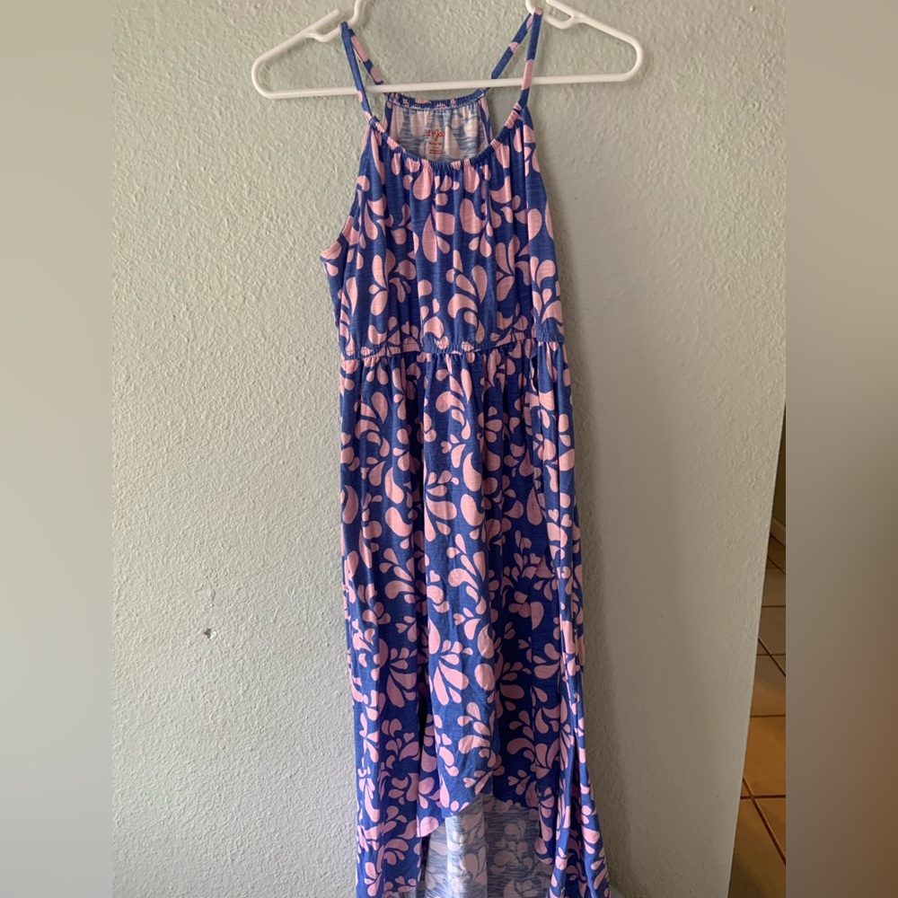 Girls high low summer dress